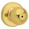 Kwikset Kwikset Polo Polished Brass Privacy Knob Right or Left Handed 93001-873 - alternate 1